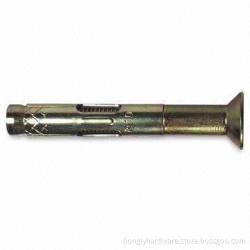 Sleeve Anchor with Countersunk or Round Head, Available in Diameter of M6.5 to M10